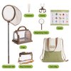 ROBUD Kids Explorer Kit & Bug Catcher Kit, Educational Kids Camping Gear, Outdoor Adventure Set with Butterfly Net and Bugs Book, Outside Toys for Boys Girls 3-12 Years Old