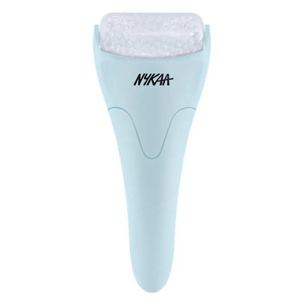 Nykaa Naturals Ice Roller Massage for Face Toning - Reduces Clogged Pores - Improves Absorption and Releases Neck Stiffness - Blue - 1 pc