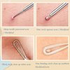 Blackhead Remover Pimple Popper Tool Kit, 6-in-1 Blackhead Comedone Acne Blemish Pimple Extractor Tool Kit Tweezers Kit Skin Care Tools for Face