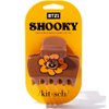 BT21 x Kitsch Recycled Plastic Puffy Medium Hair Clips for Women - Medium Claw Clips for Thin Hair | Claw Hair Clips for Short Hair, Medium Hair Claw Clips for Women, Cute Hair Claws for Girls, Shooky