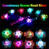 30 PACK LED Spinner Bracelets Light Up Party Favors For Kids 4-8-12, Glow Bracelet Glow in The Dark Party Supplies Light Up Toys, Classroom Kids Prizes Goodie Bag Stuffers, Easter Egg Fillers Gift