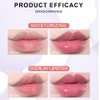 MYUANGO Lip Oil Moisturizing, Hydrating Lip Care Lip Tint, Shiny Lip Glow Vegan Plumping Lip Gloss for Dry Lips (01#)