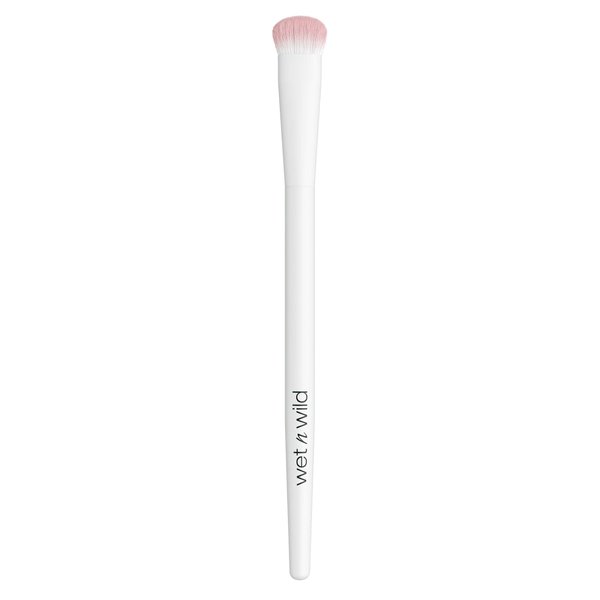 wet n wild Eyeshadow Brush, Precision Blending Application, Soft Synthetic Fibers, Ergonomic Handle for Comfortable Precision Control