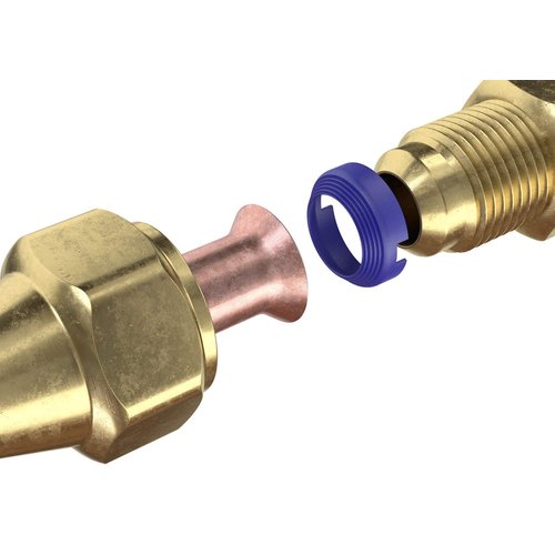 FlareSeal® Model MSP-0406 Leak Free SAE Flare Connections - Refrigerant Leaks Refrigeration, HVAC, Ductless, Schrader Valve or Mini Split Applications (1/4", Mini Split Pack - (2) 1/4" and (2) 3/8")