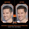 L’Oreal Paris Men Expert One Twist Mess Free Permanent Hair Color, Mens Hair Dye to Cover Grays, Easy Mix Ammonia Free Application, Dark Brown 03, 2 Application Kit