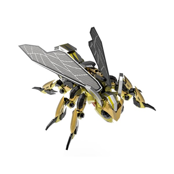 3D Metal Puzzles for Adults: Northern Giant Hornet Metal Model Kits, 3D Metal Puzzle Mechanical Wasp Building Blocks, Difficult DIY for Assembly, Birthday Gifts for Men,Creative Handmade Toys