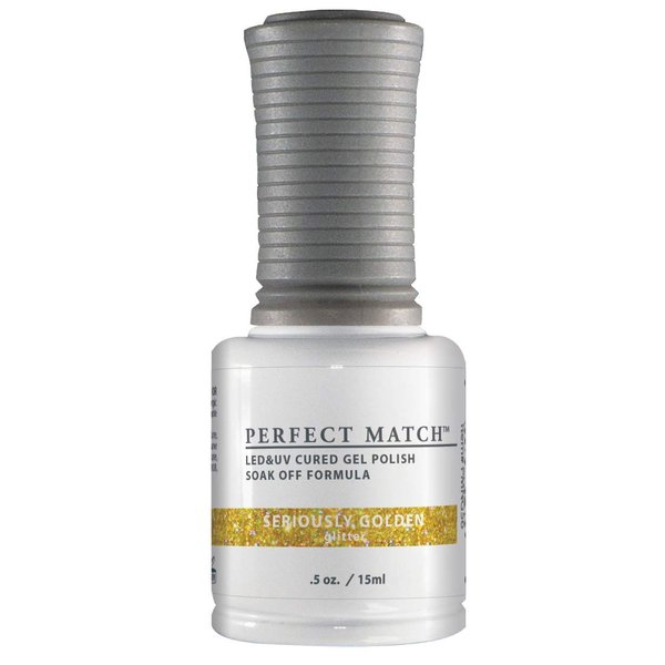 LeChat Perfect Match Gel Polish, Seriously Golden, 0.5 Fl Oz (PMS56)