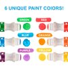 Dauber Dawgs Washable Dot Markers for Toddlers 1-3 - Bingo Markers for Dot Art w/ PDF Activity Books, Dot Paints Washable for Kids, Bingo Dabbers Dotters & Dobbers, Holiday Gifts Daubers, Dot Painting