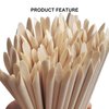 Orange Sticks for Nails, 200pcs 4.5 inch Wooden Cuticle Pusher Sticks Orange Wood Stick Nails for Manicure & Pedicure Nail Wooden Sticks Remover Manicure Pedicure Tool