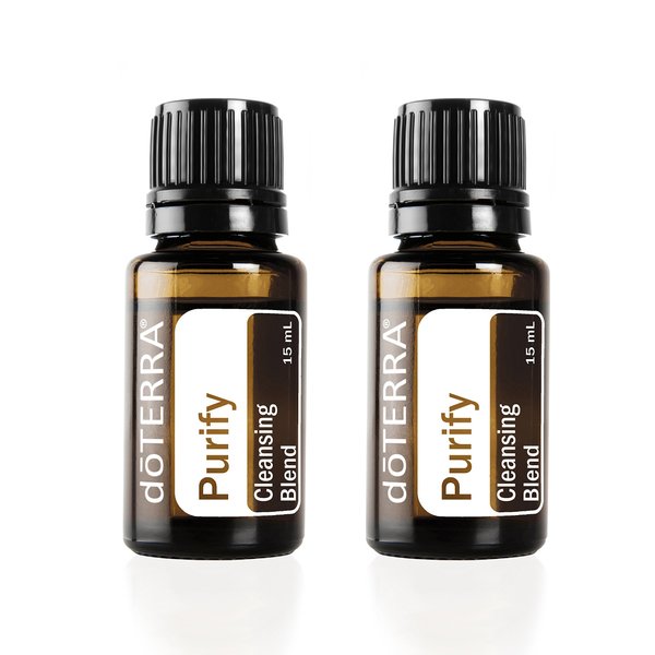 doTERRA Purify Essential Oil Cleansing Blend 15 ml (2 Pack)