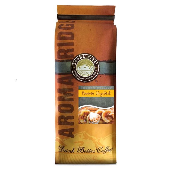 Banana Hazelnut SWP Decaf Coffee, 1 lb Whole Bean