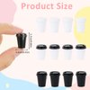 12 Set Dollhouse Miniatures Coffee Cups 1:12 Mini Takeaway Coffee Cup Miniature Dollhouse Accessories Mini Things for Mini Coffee Shop