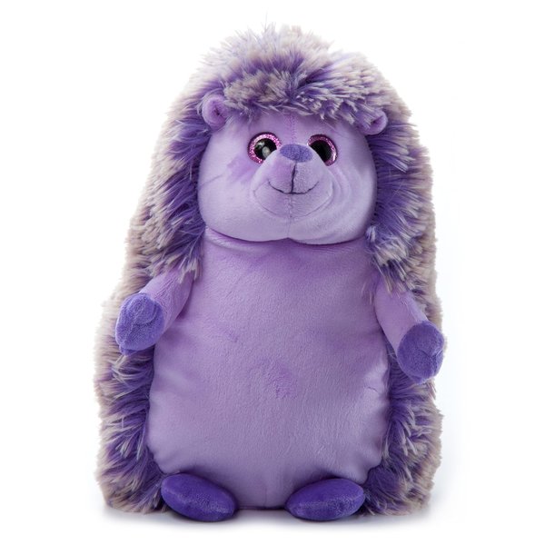 The Petting Zoo Purple Hedgehog Stuffed Animal, Gifts for Kids, Purple Pazzion Hedgehog Plush Toy 11 inches