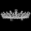 TecUnite 2 Pack Wedding Crown, Crystal Rhinestones Crown Princess Crown with Comb Exquisite Headband