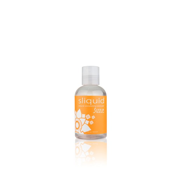 Sliquid Sizzle Warming Water Based Lubricant, 4.2 Ounce