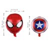 5PCS Aluminium Film Balloons for Superhero Avengers Party,for Superhero Birthday Party Supplies