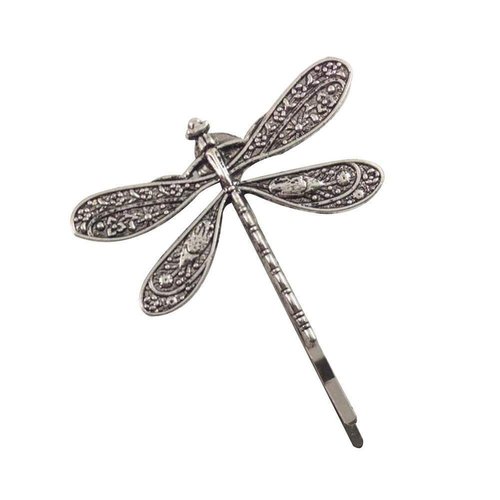 Dragonfly Hair Clip,Antique Headwear Wedding Retro Styling Hair Clip,Bridal Headdress, Color Head Wear Styling Hair Accessories for Girls Women Bobby Pins Hairpins French (2)