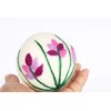 Organic Wool Dryer Balls - Lavender 6 XL Premium Quality Reusable Natural Fabric Softener, 100% Hand Made, New Zealand Merino Wool, Bunch of Lavender, Fair-Trade