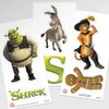 Shrek Collectible Stickers with Donkey, Gingy and Puss 'n Boots