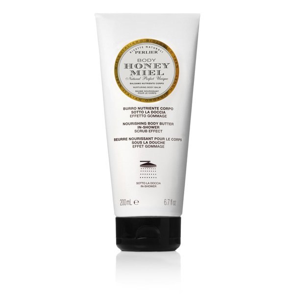 Perlier In-Shower Scrub Body Butter, Honey, 6.7 Fluid Ounce (B00NKNC44E)