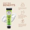 Dionis Goat Milk Skincare 3.3 oz Verbena & Cream Hand & Body Cream - Travel Size Hand Lotion For Hydrating & Moisturizing