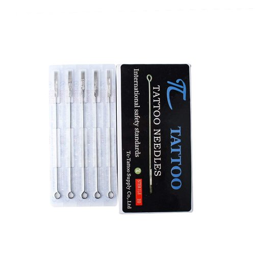 TC 50PCS Tattoo Needles 9M1-TC 50Pcs Professional Tattoo Needles 9M1 for Tattoo Gun, Tattoo Supplies, Tattoo kits