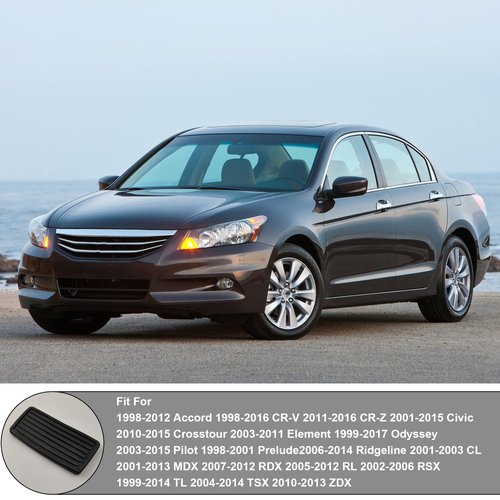 Yojunauto Brake Pedal Pad Cover Fit for Honda Accord,CR-V,Civic,Crosstour,Element,Odyssey,Pilot,Prelude,Ridgeline 46545-S84-A81