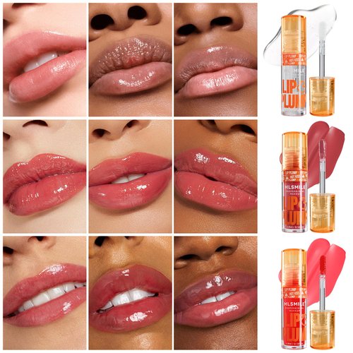 MLSMILE 3 PCS Fat Lip Oil, Duck Plump Lip Gloss, High Pigment Plumping Lip, Hydrating Lip Glow Oil, Lip Balm for women, Vegan Lip Makeup, Shiny Finish, 0.16 fl oz