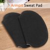Armpit Sweat Pad, Strong Adhesion Underarm Sweat Pads Antiperspirants, Black 60pcs Underarm Armpit Sweat Pads Non‑Woven Fabric Dress Clothing Underarm Pads for Clothes Shirt