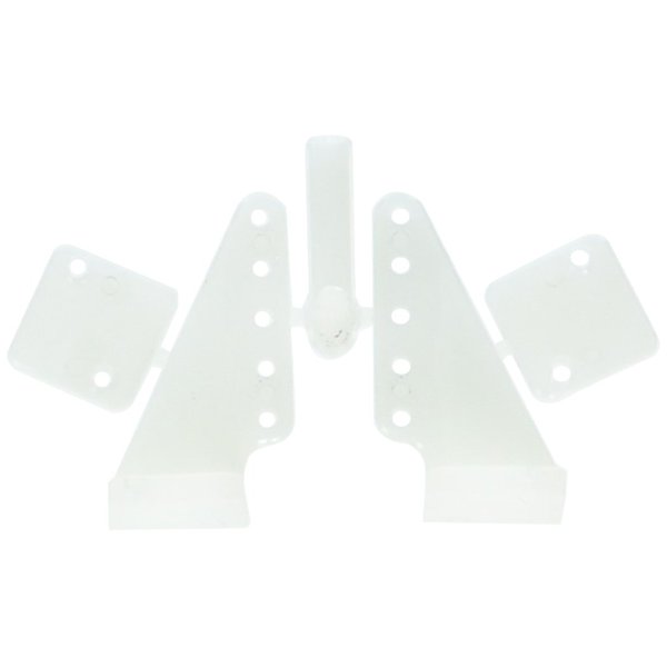 Du-Bro 716 Super Strength T-Style Control Horn (2-Pack)