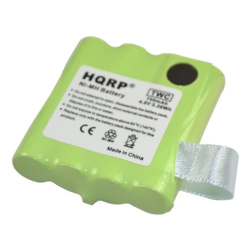 HQRP Two Rechargeable Batteries Compatible with Midland LXT-385 / LXT385 / LXT385VP3 / LXT-420 / LXT420 Two-Way Radio