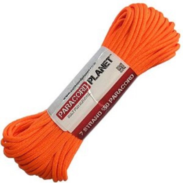 Neon Orange 25 Ft Art and Craft Rope Cord