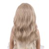 PATTNIUM Blonde Wig Kids Child Wig Short Wavy Wig with Bangs Flaxen Blonde Wig Synthetic Girls Wig Cosplay Halloween Party Costume Wig (Flaxen Blonde)