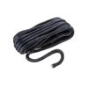 SEACHOICE Double-Braid Nylon Dock Line 3/8" x 25' 40321 Black
