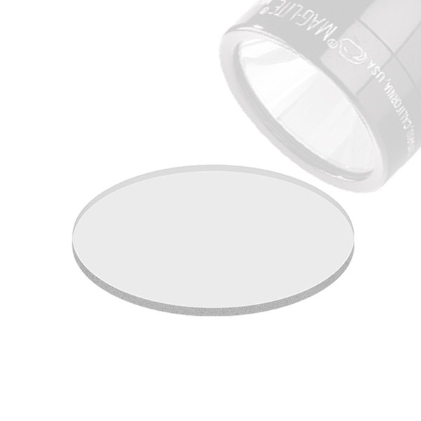 Weltool Lens fit Maglite C or D Cell Full Size Flashlights Upgrade - Tempered Glass Lens Shatterproof and UltraClear (3 Lenses)