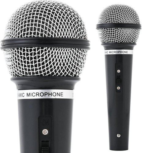 Hosfairy 1Pcs Plastic Microphone Fake Microphone Mics Prop Toy Microphone Prop for Birthday Party Favors Pretend Play or Costume Prop