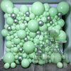 PartyWoo Mint Green Balloons, 100 pcs Mint Balloons Different Sizes Pack of 36 Inch 18 Inch 12 Inch 10 Inch 5 Inch Mint Balloons for Balloon Garland or Balloon Arch as Party Decorations, Green-Q06