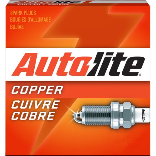 Autolite 3923 Copper Resistor Spark Plug, Pack of 1