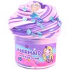 KUALUDJIT Mermaid Scented Butter Slime Toy Kit for Girls and Boys,Super Soft and Non Sticky ，Focus On Relieve Stress DIY Surprise Slime, Birthday Gift and Easter Party Favors（7oz）