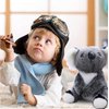 NatureMan Koala Bear Stuffed Plush Animal Simulation Koala Doll Toy Gift for Kids (Gray,11inch