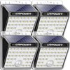 URPOWER Solar Lights Outdoor, 40 LED Motion Sensor Security Lights Solar Flood Lights Waterproof Solar Powered Outdoor Lights for Backyard, Fence, Deck, Patio, Garage (4 Pack)