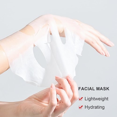 Daxstar Skin Care Face Mask, 10 Pieces of Aloe Vera Mask，Korean Plant Ingredient Hydrating Skincare (Olives)