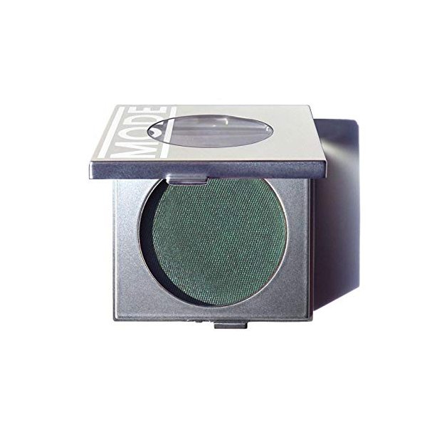 MODE Frosty Pearly Black Emerald Green Eyeshadow Absolute BOLD AT HEART High Pigment Long Wear Nourishing Potent Color, Natural Pressed Powder Eye Shadow Single Compact, Vegan, Cruelty Free