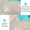 2 Pieces Hamster Exercise Ball, 5.7 Inch Hamster Running Ball Transparent Plastic Hamster Ball Wheel for Dwarf Hamsters Small Pets to Reduce Boredom and Increase Activity