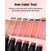 Cream Blush Stick Makeup for Cheeks, Natural Matte Finish Blush Bronzer Contour Sticks, Long Lasting Waterproof Lightweight Creme Blush Highlighter Contouring Stick, Face Shaping Makeup for Women-01