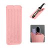 Silicone Heat Resistant Mat & Pouch with Hanging Hole, Travel Mat for Hair Straightener, Curling Iron, Flat Iron, and Other Hot Hair Tools, 11 x 5 in