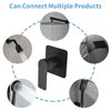 Shower Valves Wall Mount Shower Faucet Rough-In Valve Bathroom Trim Kit Single Handle Tub Shower Valve Mixer Matte Black
