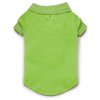 Zack & Zoey Cotton Polo Shirt for Dogs, 12" Small, Parrot Green