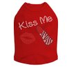 Kiss Me (Lips and Lipstick) Dog Shirt 3XL RED