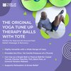 YOGA TUNE UP® Therapy Balls in Tote by Tune Up Fitness - Massage Balls for Trigger Point, Pressure Point & Myofascial Release - Use as Single or Peanut Ball for Pain Relief & Relaxation (Apple Green)